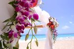 海边花