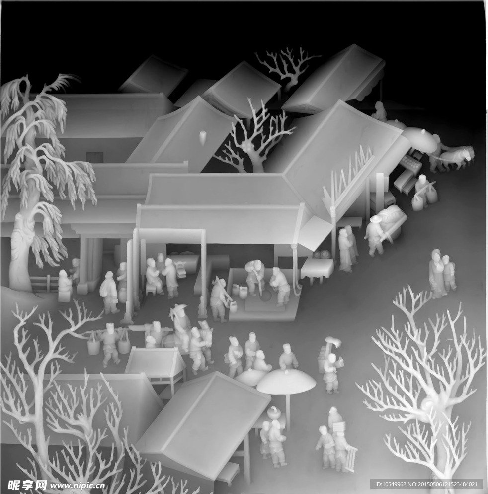山水人物