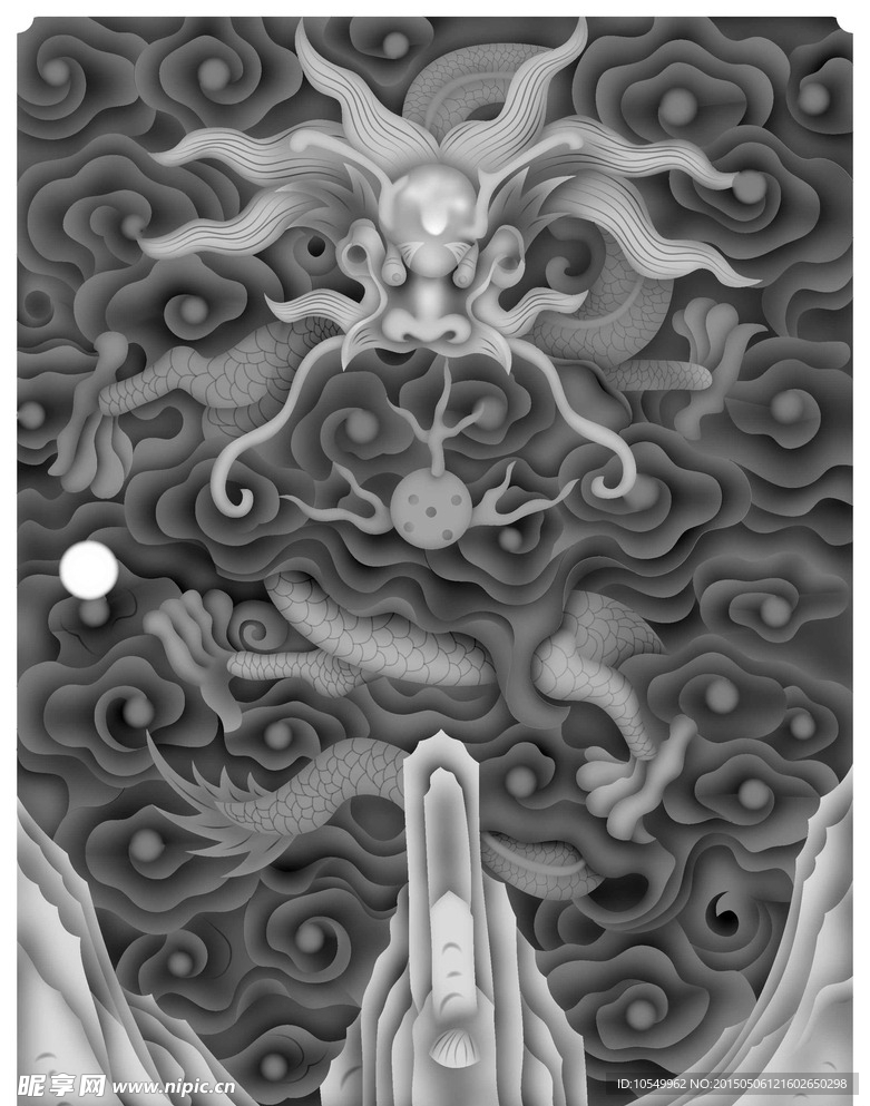 祥云飞龙