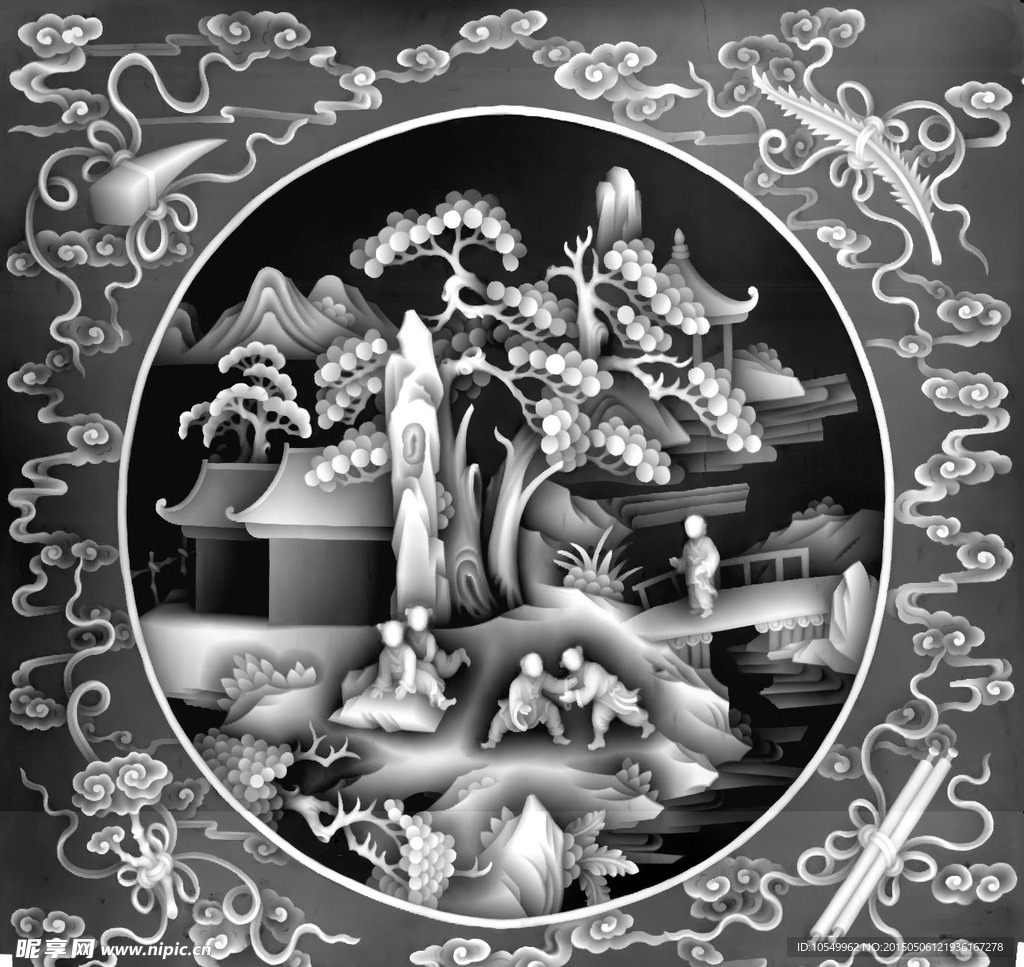 山水人物