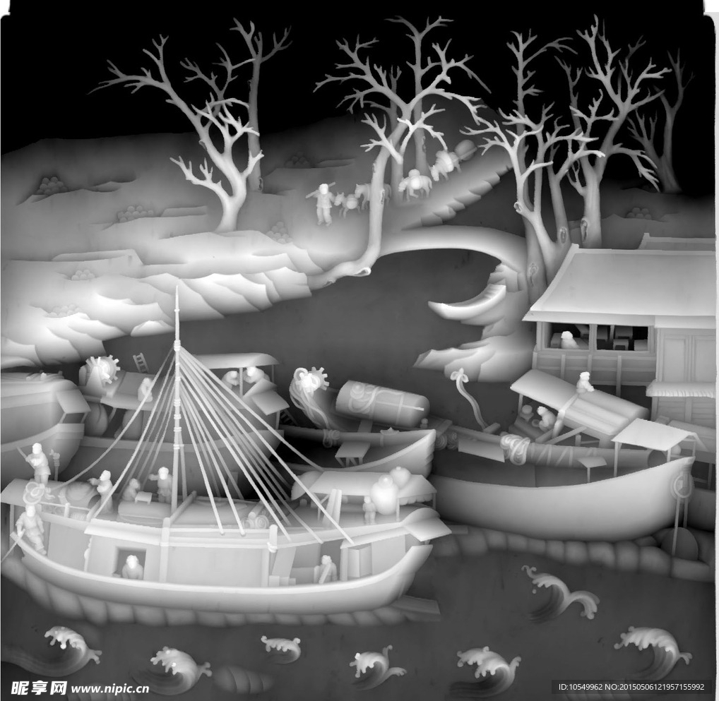 山水人物