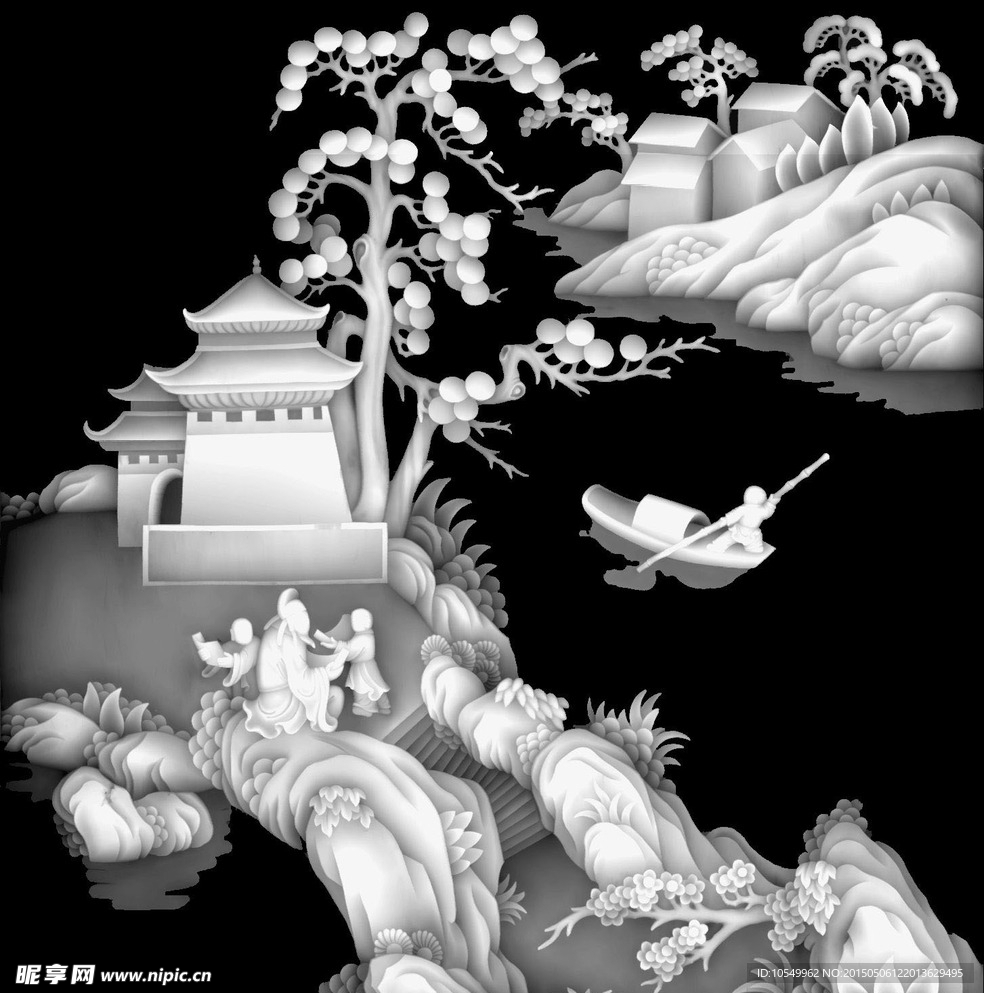 山水人物