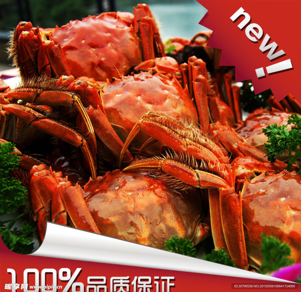 淘宝主图香蟹