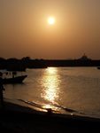 海边日落