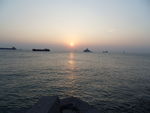 海边日出