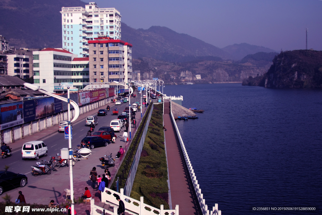 长阳城区