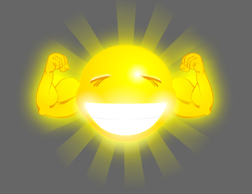 卡通呲牙的太阳flash素材