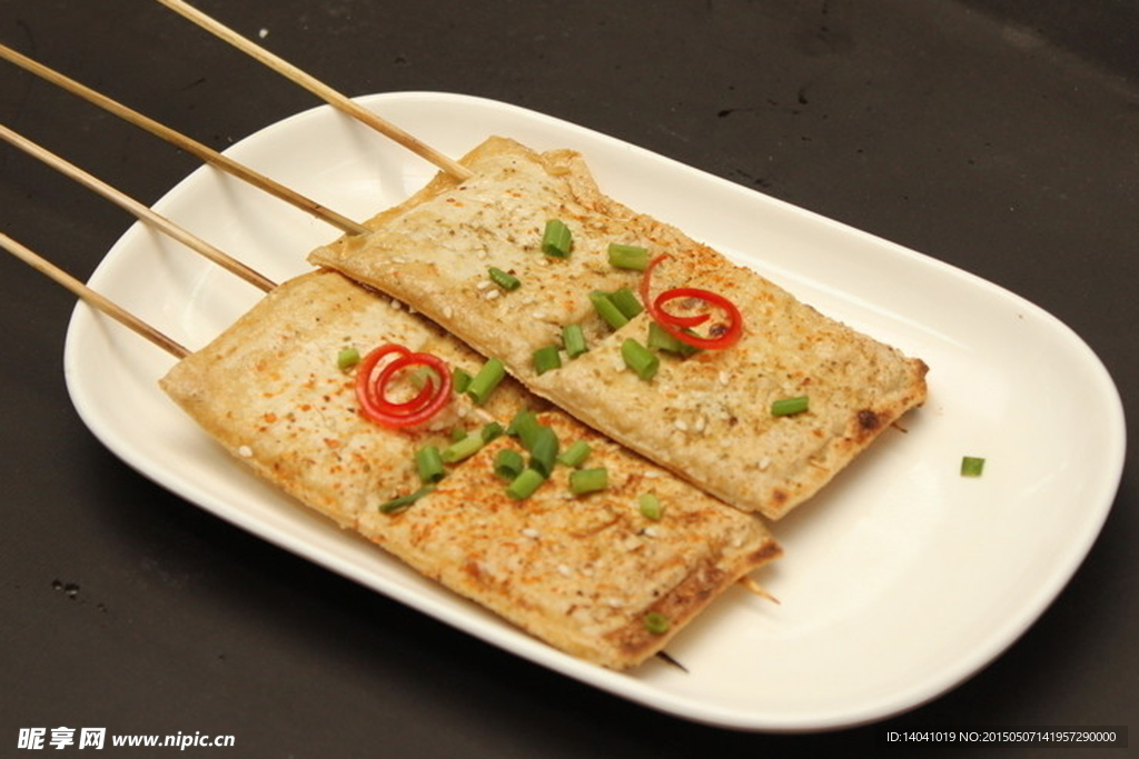 烤干豆腐
