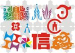 曲线直线矢量图形