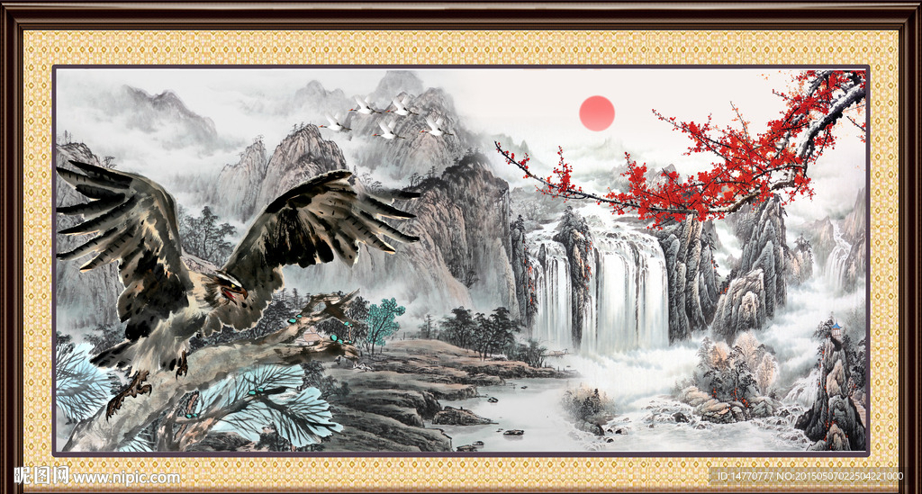 国画山水