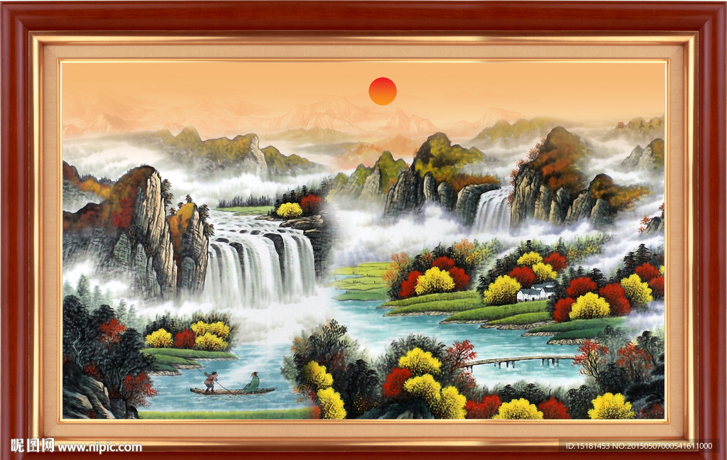 国画山水