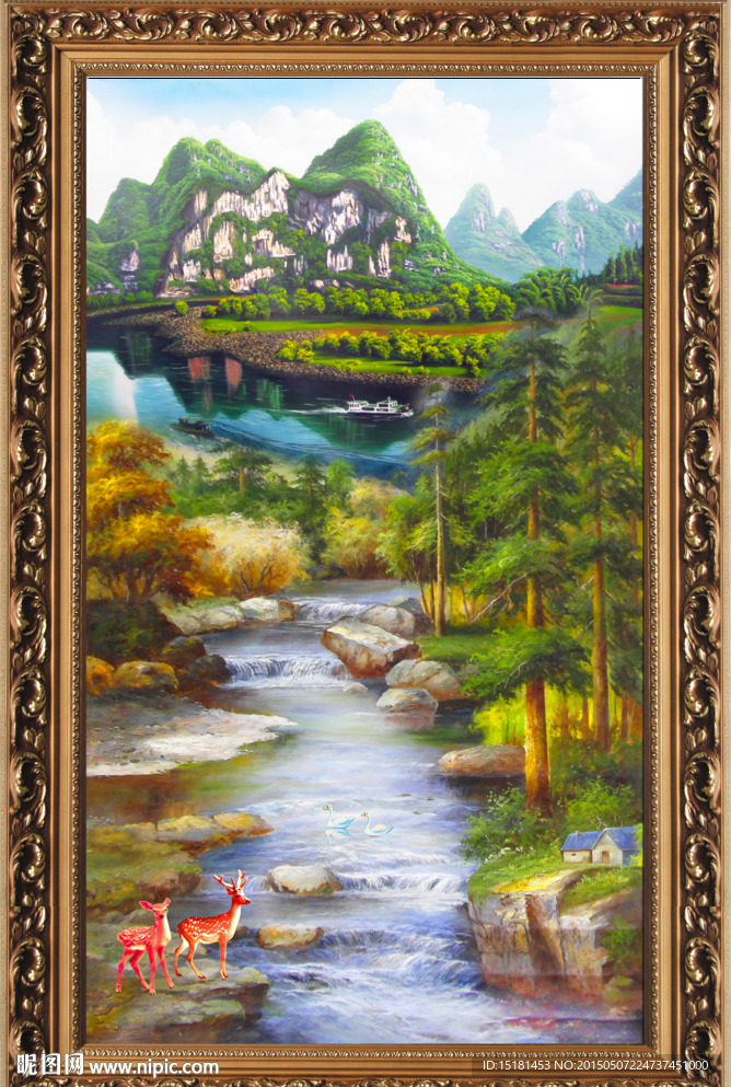 油画风景