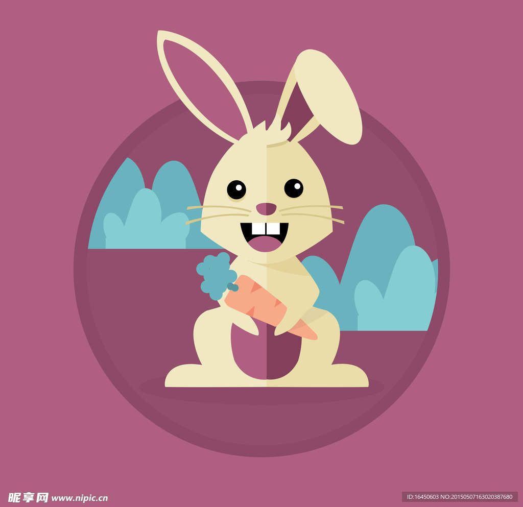 高清卡通兔子