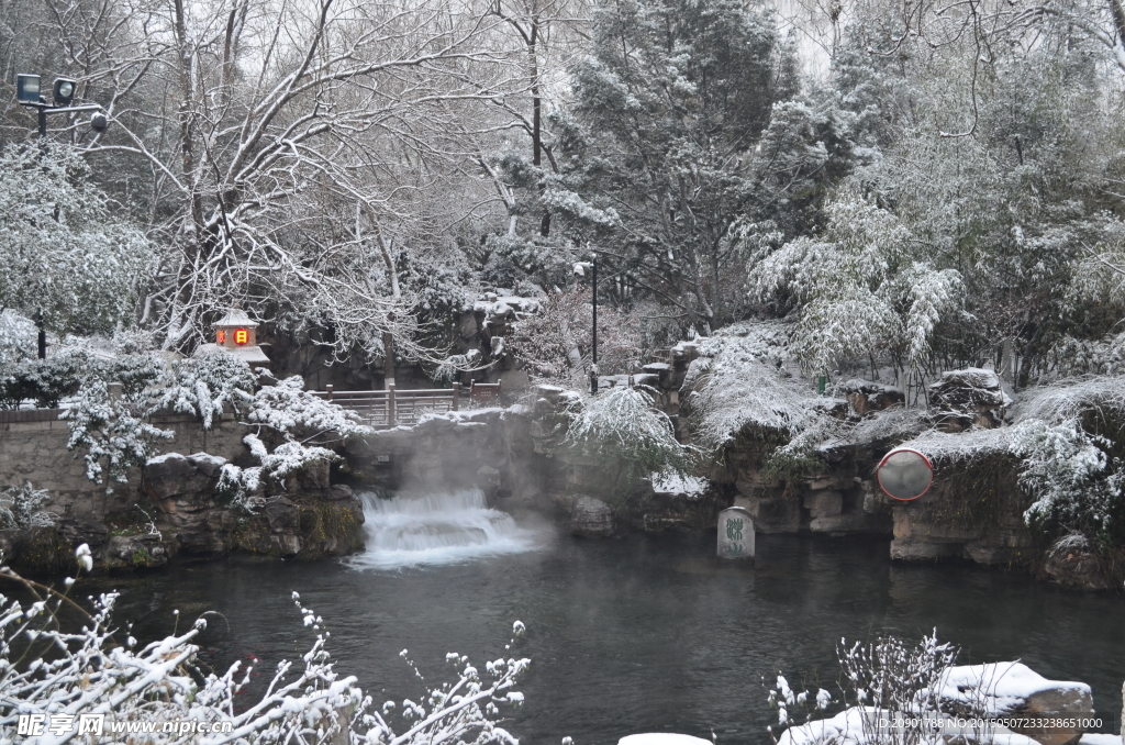 济南的冬天 雪景