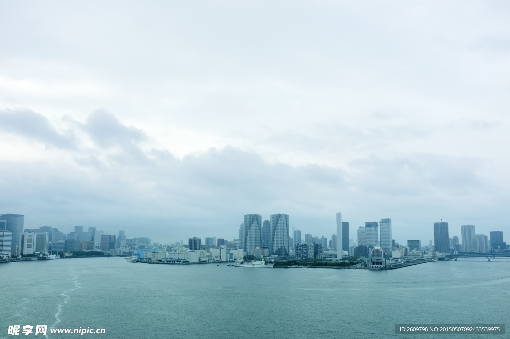 日本东京湾景色