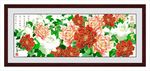 牡丹装饰画