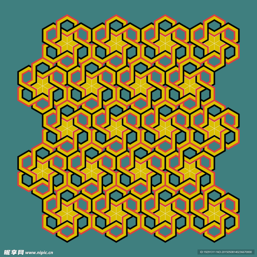 五角星背景设计