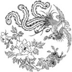 凤凰手绘