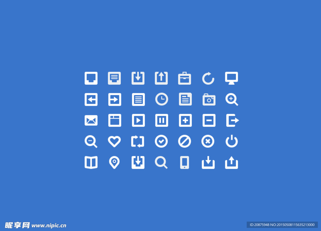 矢量UI小图标