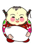 抱米粒的娃娃PSD