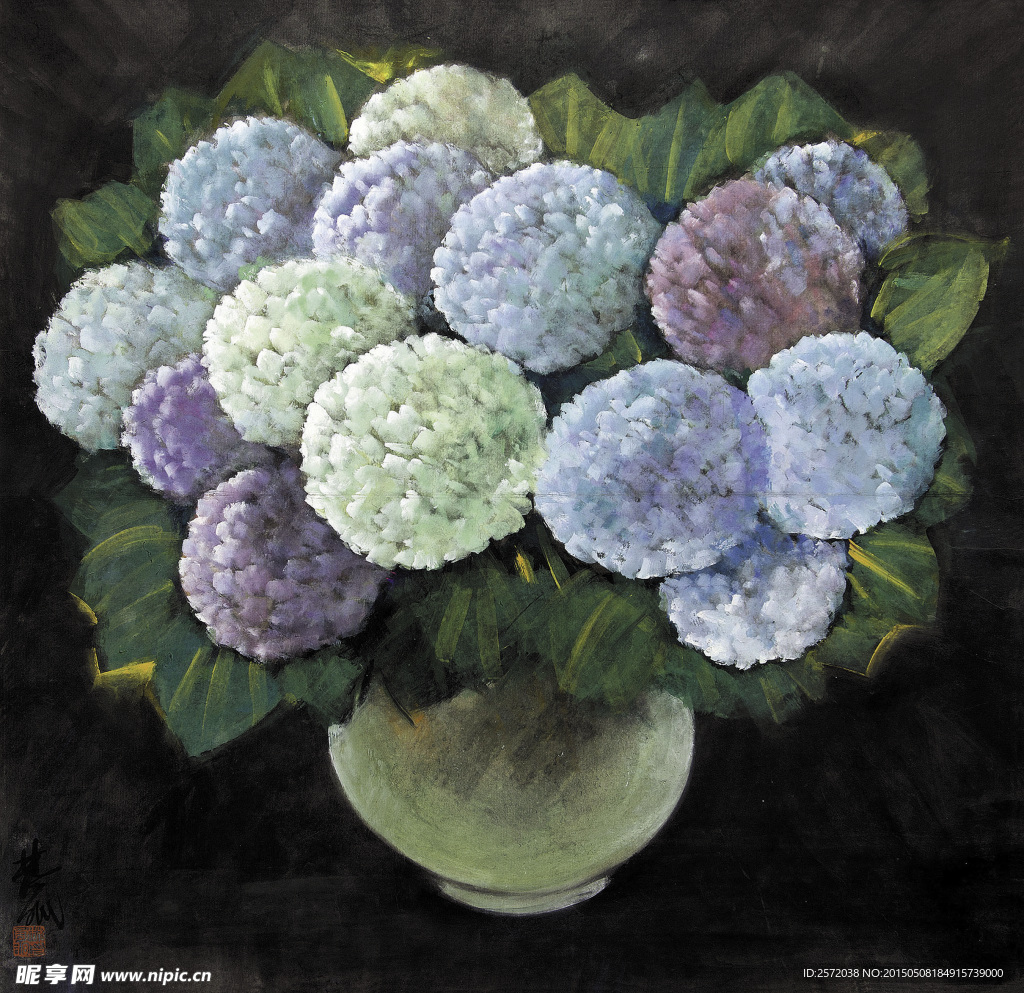绣球花