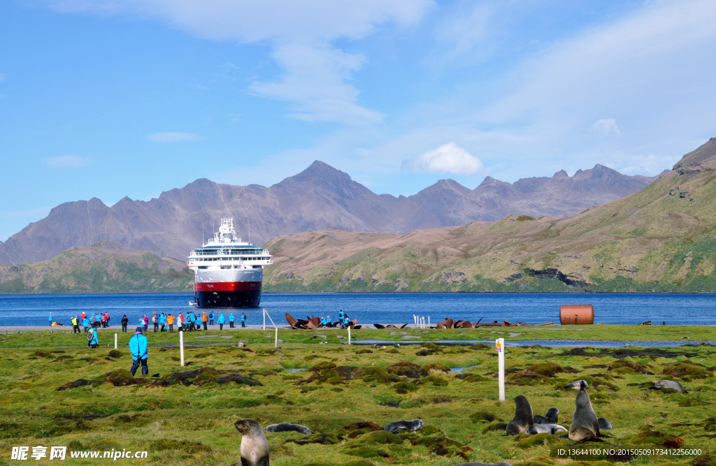 南乔治亚岛旅游美景