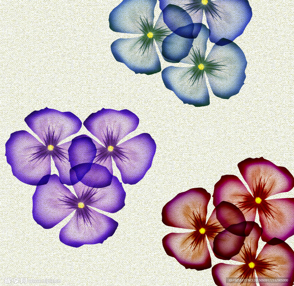 花卉背景设计