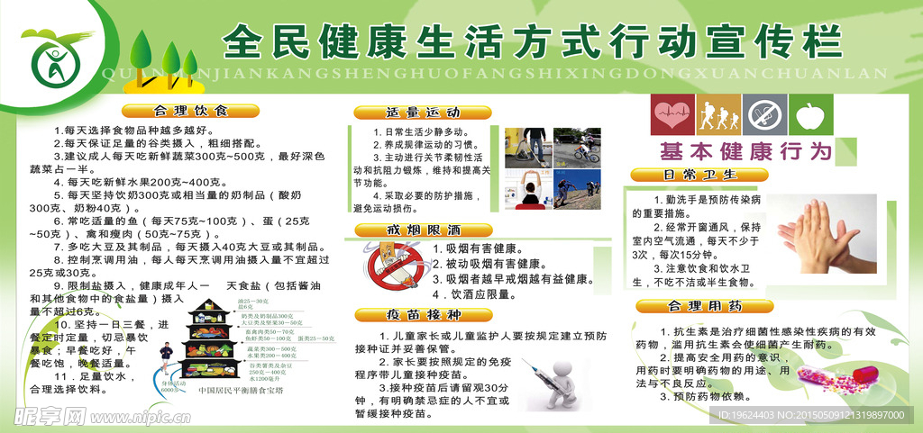 全民健康生活方式