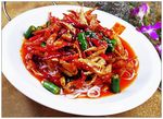 香辣蟹腿乌冬面