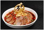 面皮捞牛肉