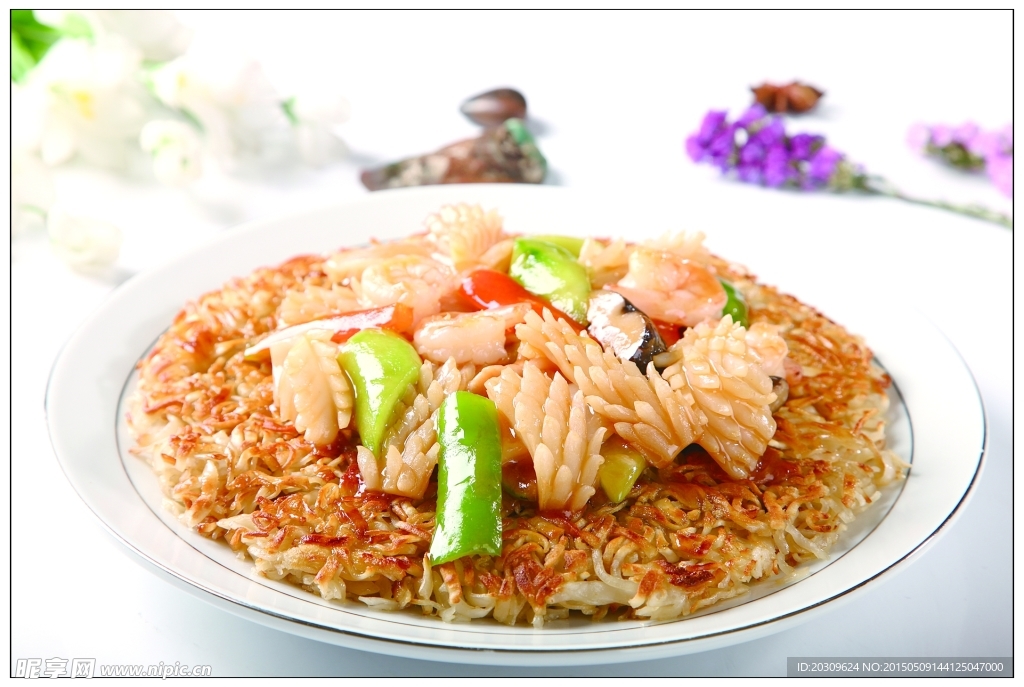 香煎三鲜面