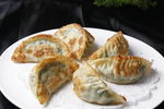 香煎韭菜饺
