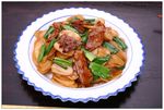 腊肉炒年糕