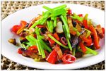 香芹炒腊肉
