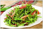 腊肉炒芦蒿
