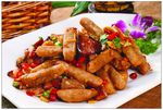 腊肉高粱饼