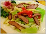 脆莴笋炒腊肉