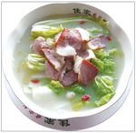 腊肉娃娃菜