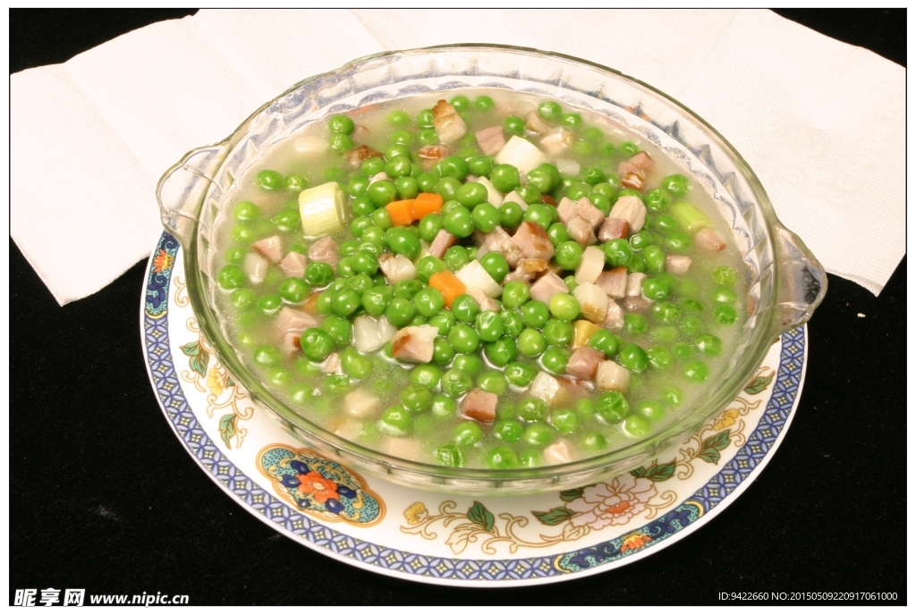 腊肉豌豆