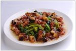 腊味松扒菠菜