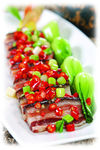 清蒸大块腊肉