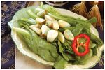 茼蒿腊八蒜筒蒿