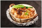 冬菇滑鸡鲍仔饭小大
