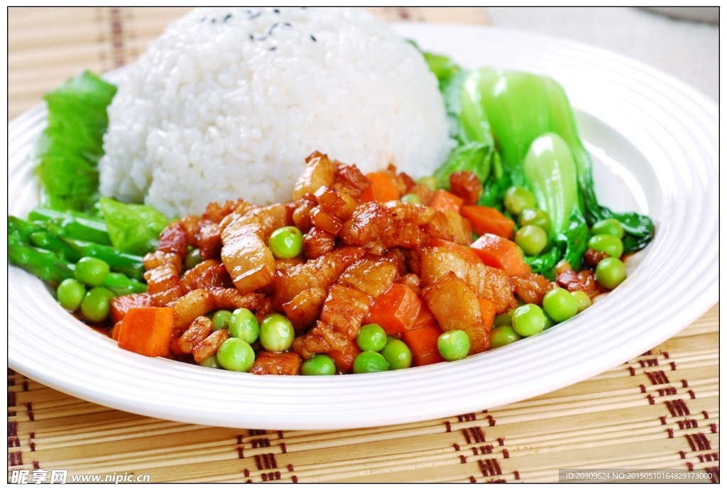 饭台式卤肉饭