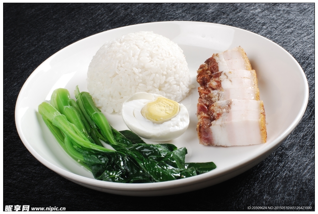 脆皮烧肉饭