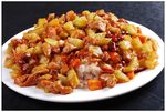 宫保鸡丁扒饭