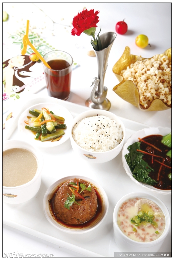 蛋黄瓜子饭套餐