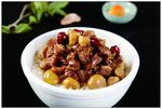 咖喱板栗牛腩饭