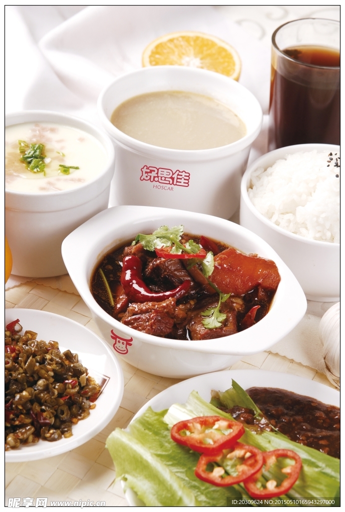 牛腩饭套餐