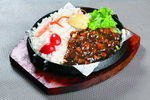 铁板卤肉饭